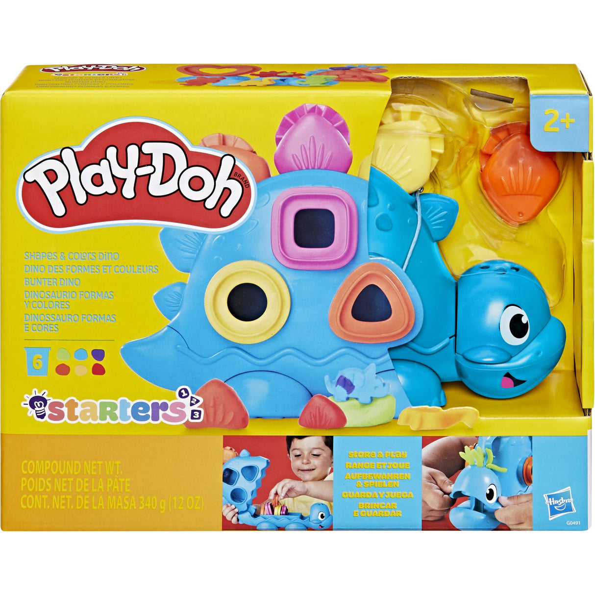 Play-Doh Former & Farver Dino Startpakke