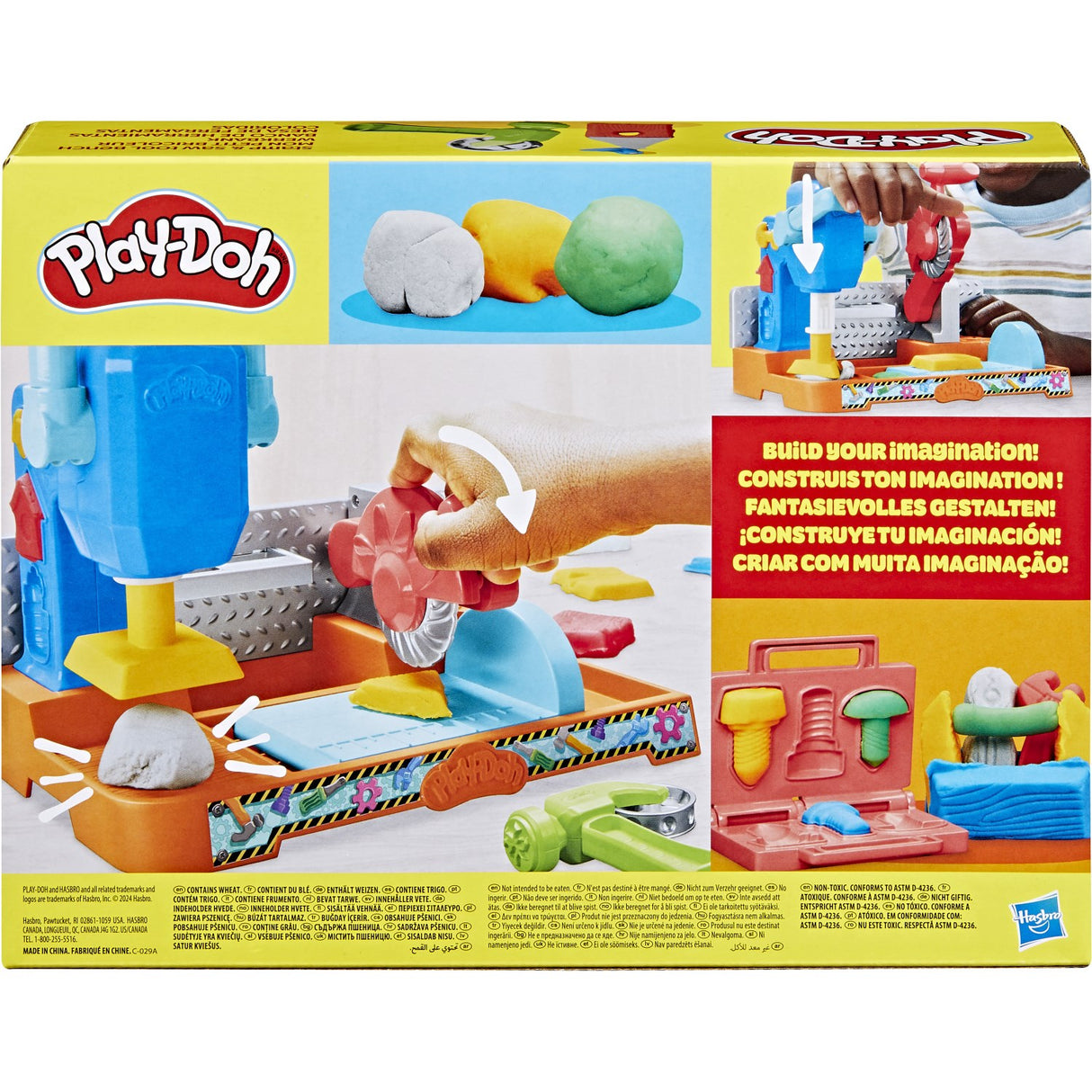 Play-Doh Stempel Og Sav Værkstedsæt