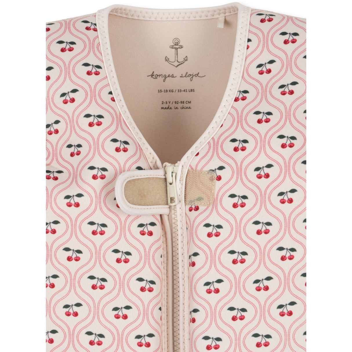 Konges Sløjd Cherry Pink Motif Avery Svømmevest