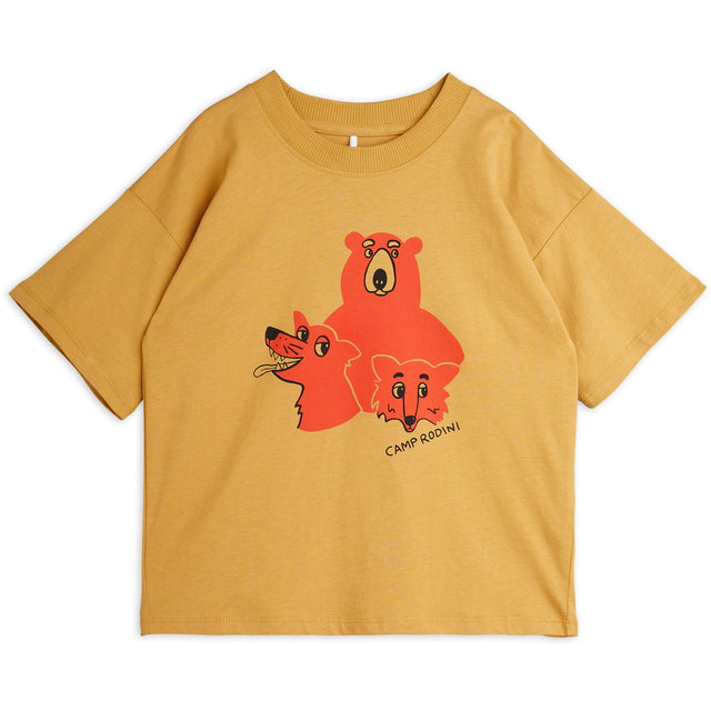 Mini Rodini Beige Camp Rodini Sp Ss Tee