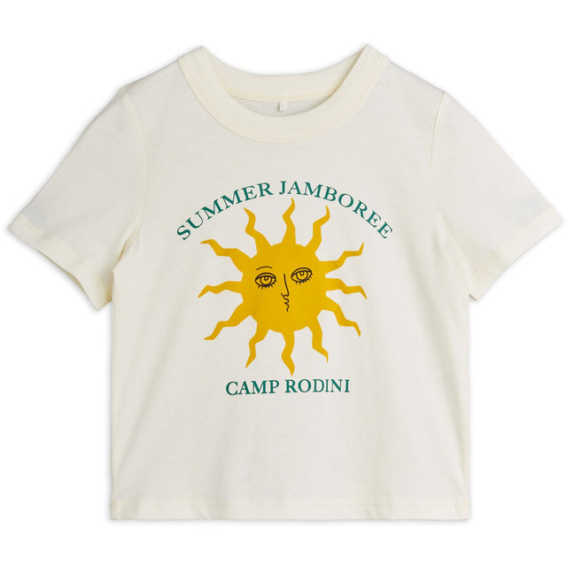 Mini Rodini Offwhite Sun Sp Ss Tee