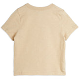Mini Rodini Beige Blackbird Sp Ss Tee