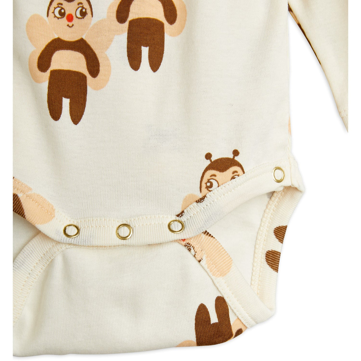 Mini Rodini Offwhite Bees AOP Nb Baby Sæt