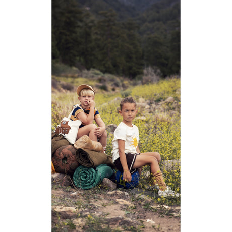 Mini Rodini Offwhite Sun Sp Ss Tee