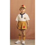 Mini Rodini Beige Camp Rodini Sp Sweatshorts