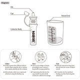 Haakaa Clear Colostrum Collector 6-Pak Inkl. Silikone Kop