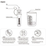 Haakaa Clear Colostrum Collector 6-Pak Inkl. Silikone Kop