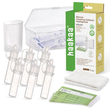 Haakaa Clear Colostrum Collector 6-Pak Inkl. Silikone Kop