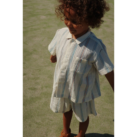 Konges Sløjd Antique White Vincent Shorts GOTS