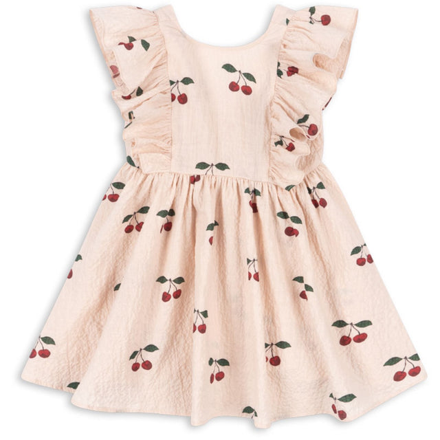 Konges Sløjd Ma Grande Cerise Pink Elin Kjole GOTS