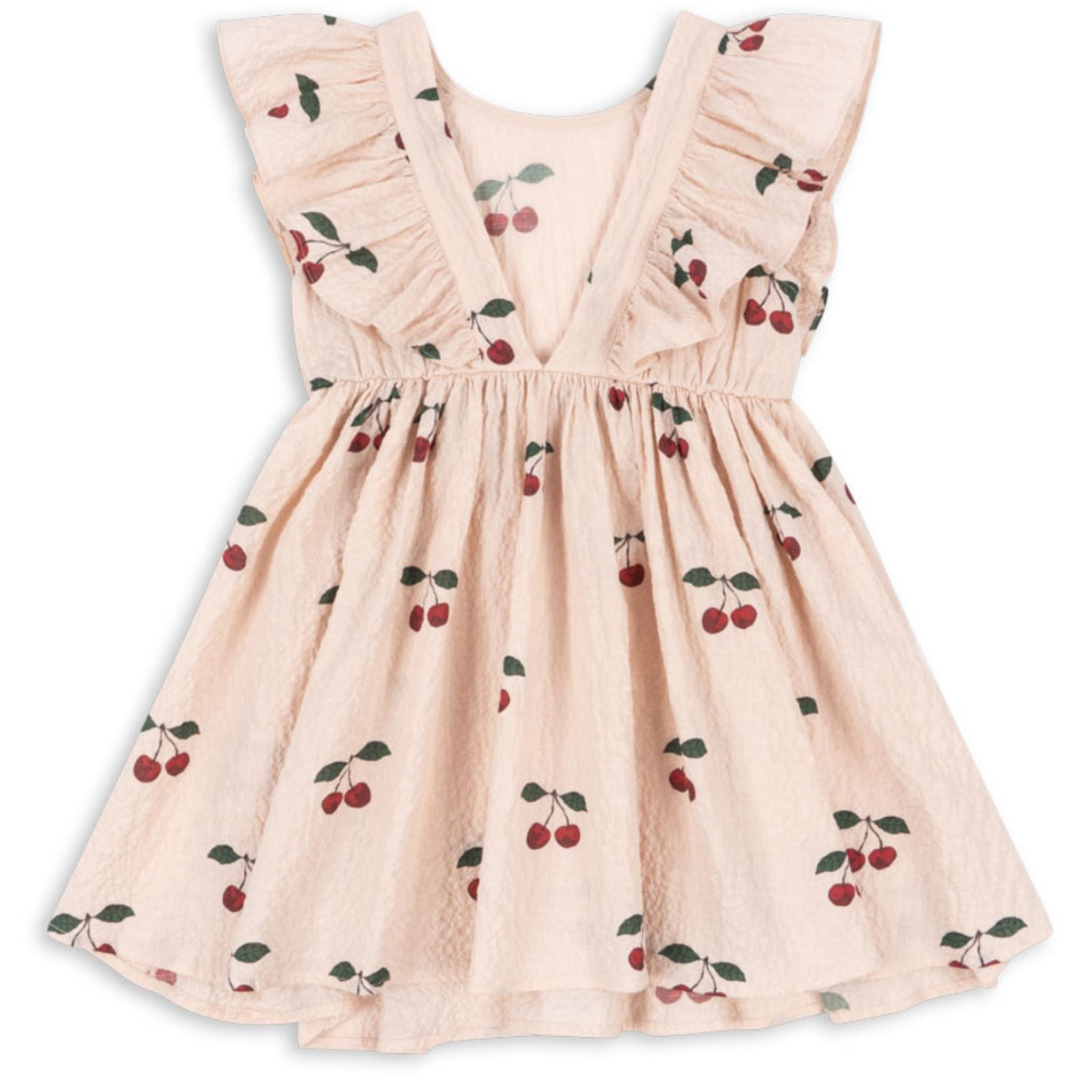 Konges Sløjd Ma Grande Cerise Pink Elin Kjole GOTS