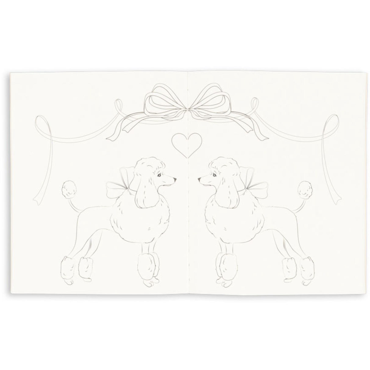 Konges Sløjd Green Tea Check Malebog og Farveblyanter Fsc