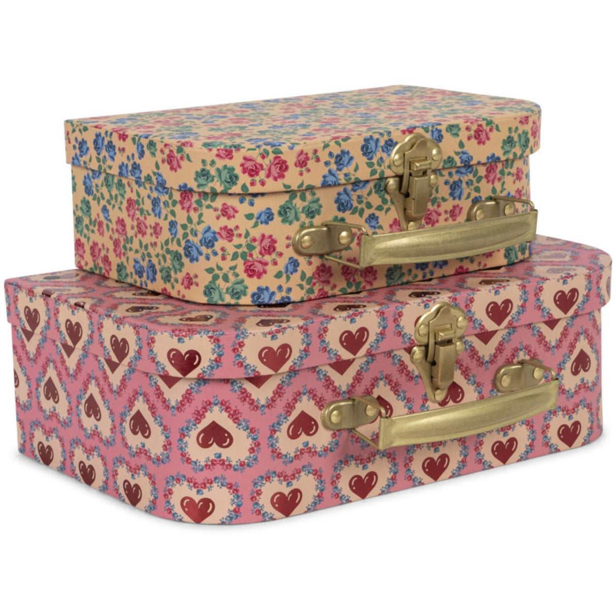 Konges Sløjd Pink 2 Pak Kuffert Fsc