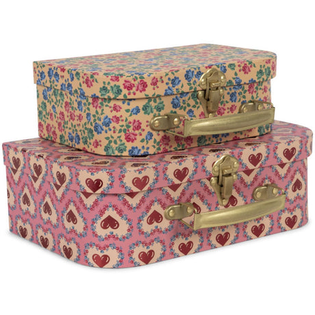 Konges Sløjd Pink 2 Pak Kuffert Fsc