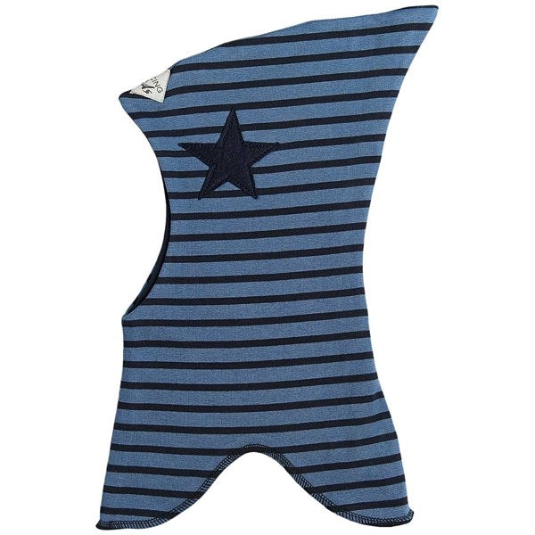 Racing Kids Top Elefanthue 2-lags Dark Navy / Dusty Blue