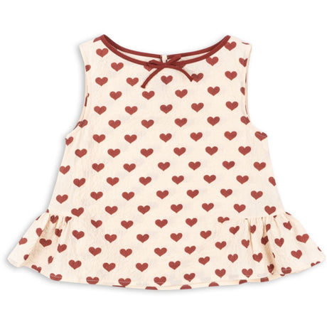 Konges Sløjd Amour Rouge Ava Top GOTS