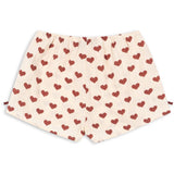 Konges Sløjd Amour Rouge Ava Slit Shorts GOTS