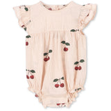 Konges Sløjd Ma Grande Cerise Pink Elin Romper GOTS