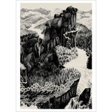 Poster & Frame Astrid Lindgren - Mountains - Ronja The Robbers Daughter