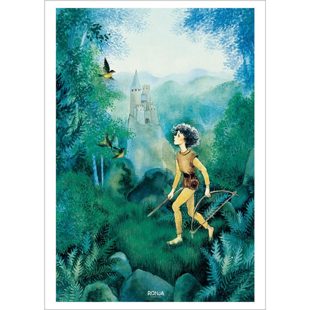 Poster & Frame Astrid Lindgren - In The Woods - Ronja The Robbers Daughter