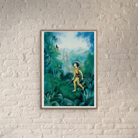 Poster & Frame Astrid Lindgren - In The Woods - Ronja The Robbers Daughter