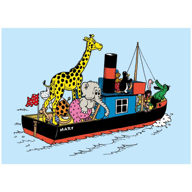 Poster & Frame Rasmus Klump - Vennerne På Mary