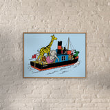 Poster & Frame Rasmus Klump - Vennerne På Mary