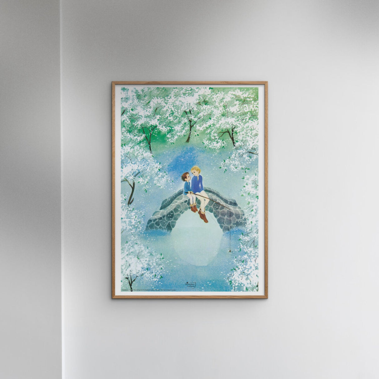 Poster & Frame Astrid Lindgren - Fishing - The Borthers Lionheart