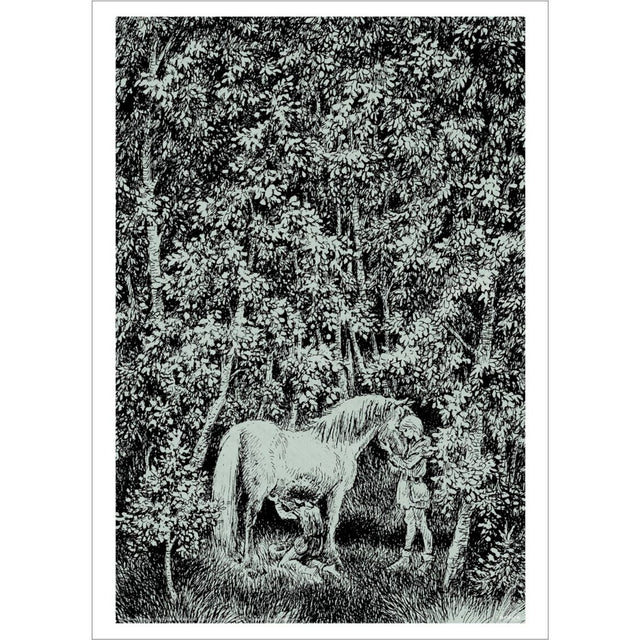 Poster & Frame Astrid Lindgren - A Special Bond - Ronja The Robbers Daughter