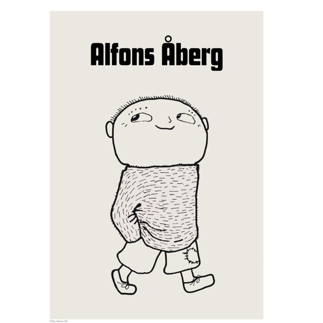 Poster & Frame Alfons Åberg - Alfons Åberg - Hænder I Lommen