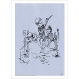Poster & Frame Astrid Lindgren - Fishing Rod - Lotta