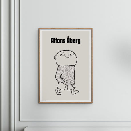 Poster & Frame Alfons Åberg - Alfons Åberg - Hænder I Lommen