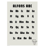 Poster & Frame Alfons Åberg - Alfons Åberg - ABC Sort