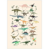 Poster & Frame Citatplakat - Dinosaurer Ll – Børneplakat