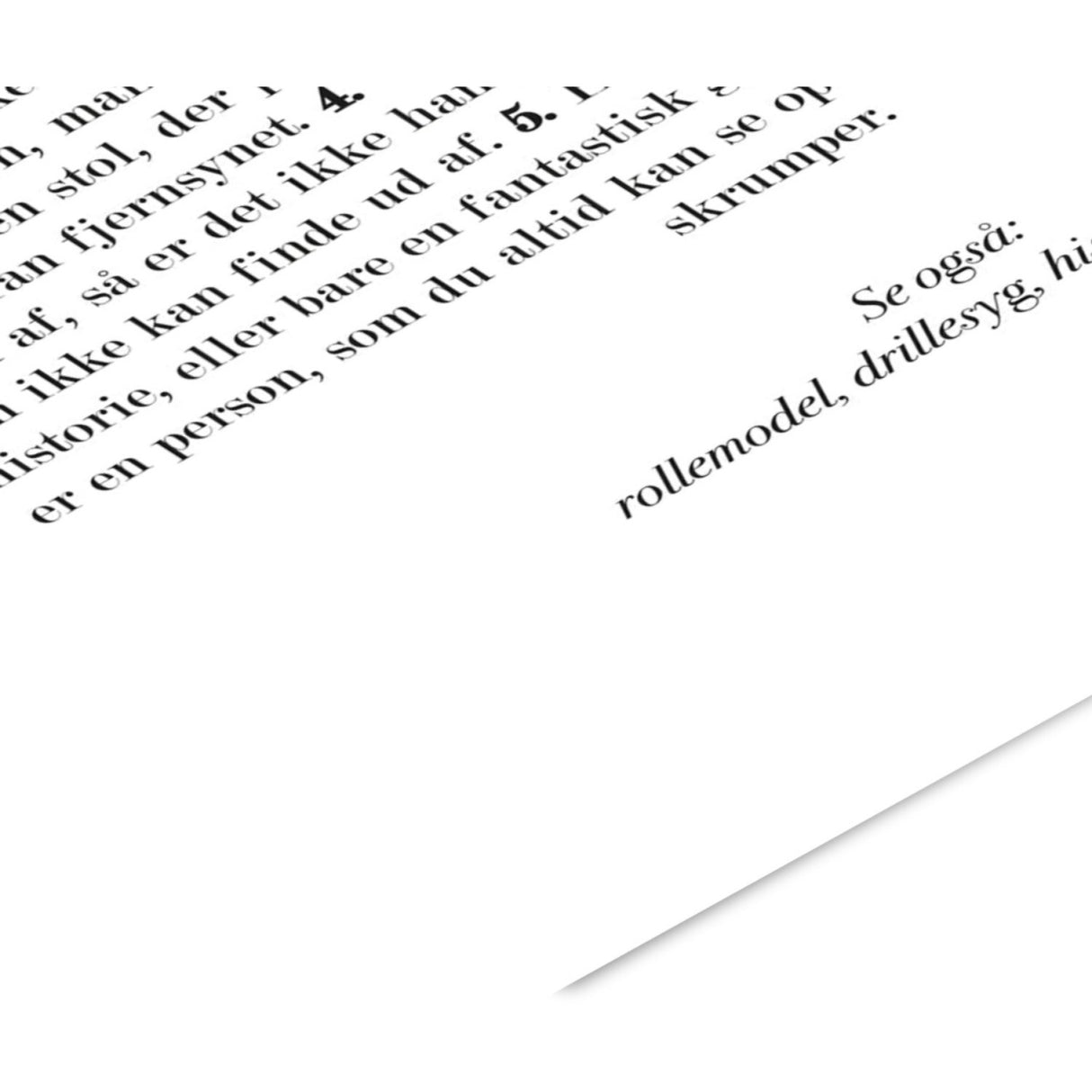 Poster & Frame Citatplakat - Farfar Definition