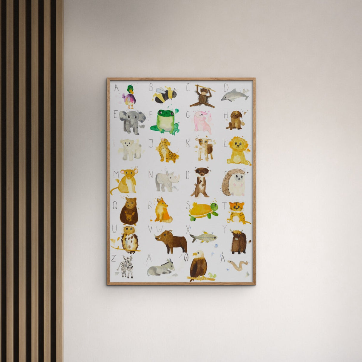 Poster & Frame Et Lille Atelier - Kids - ABC Plakat