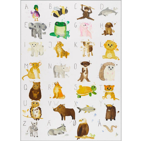 Poster & Frame Et Lille Atelier - Kids - ABC Plakat