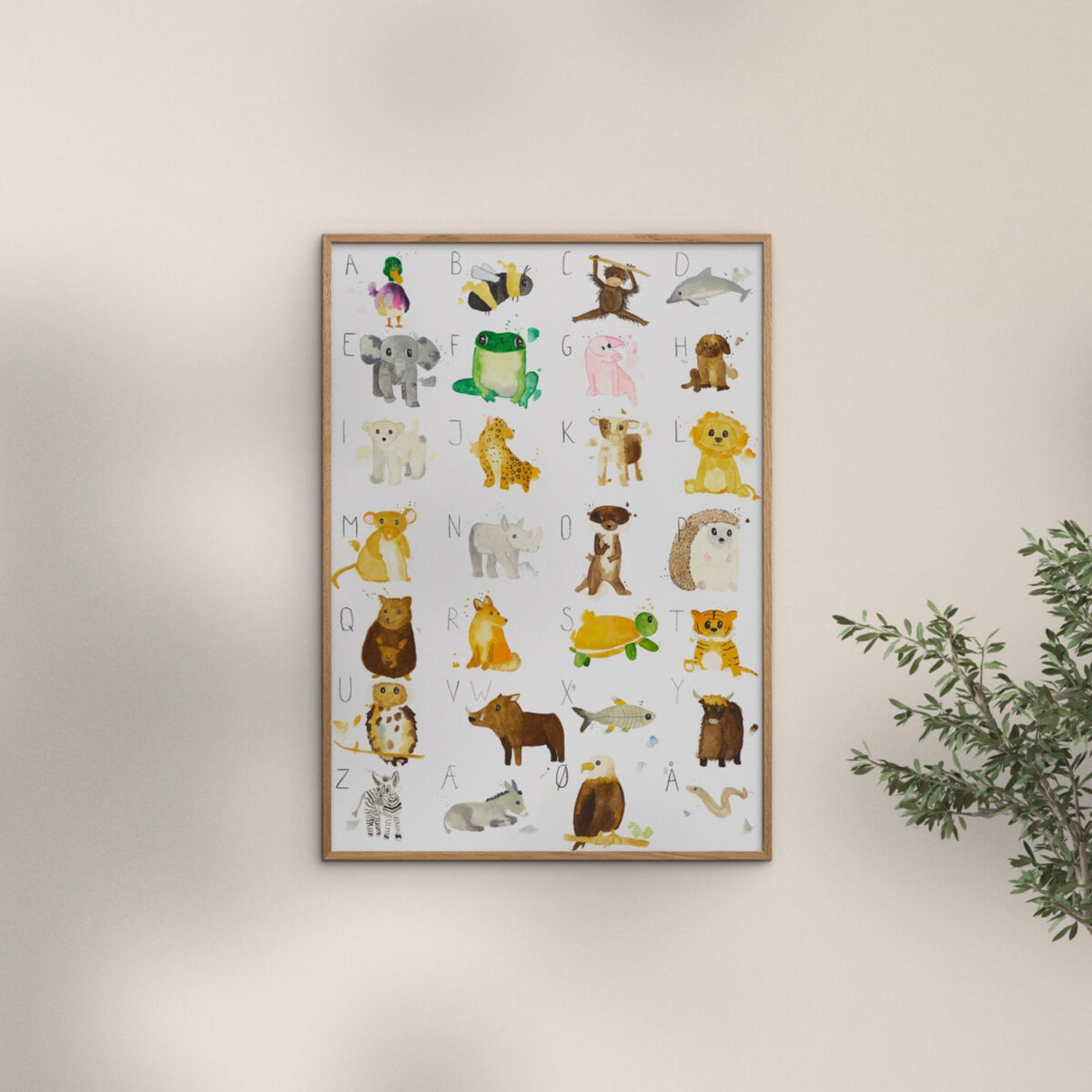 Poster & Frame Et Lille Atelier - Kids - ABC Plakat