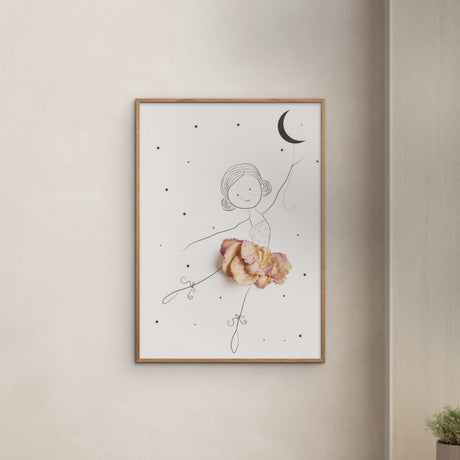 Poster & Frame Mette Handberg - Ballerina Ella