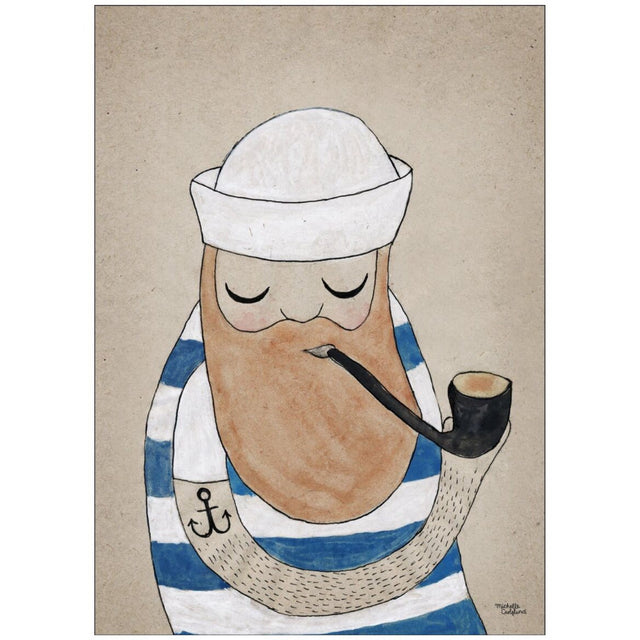Poster & Frame Michelle Carlslund - Kids - Sailor