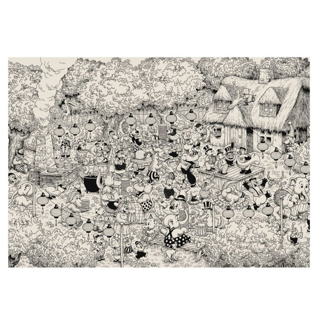 Poster & Frame Rasmus Klump - Havefest 2