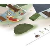 Poster & Frame Willero Illustration - Lille By