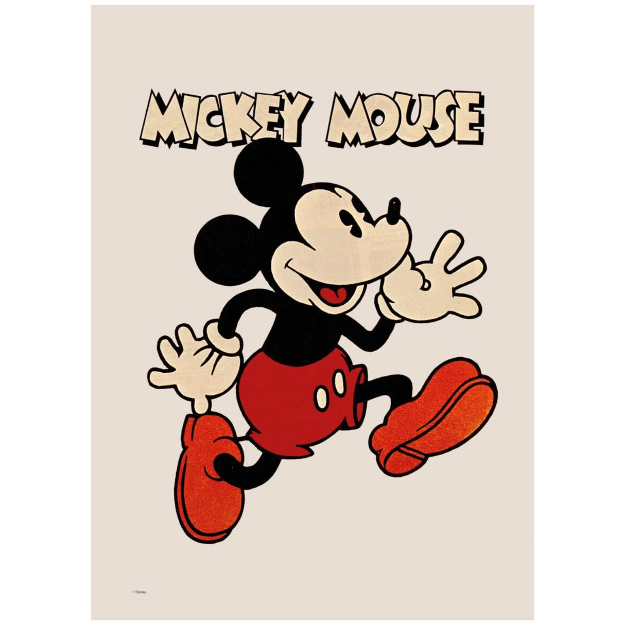 Poster & Frame Disney - Mickey Vintage No. 01