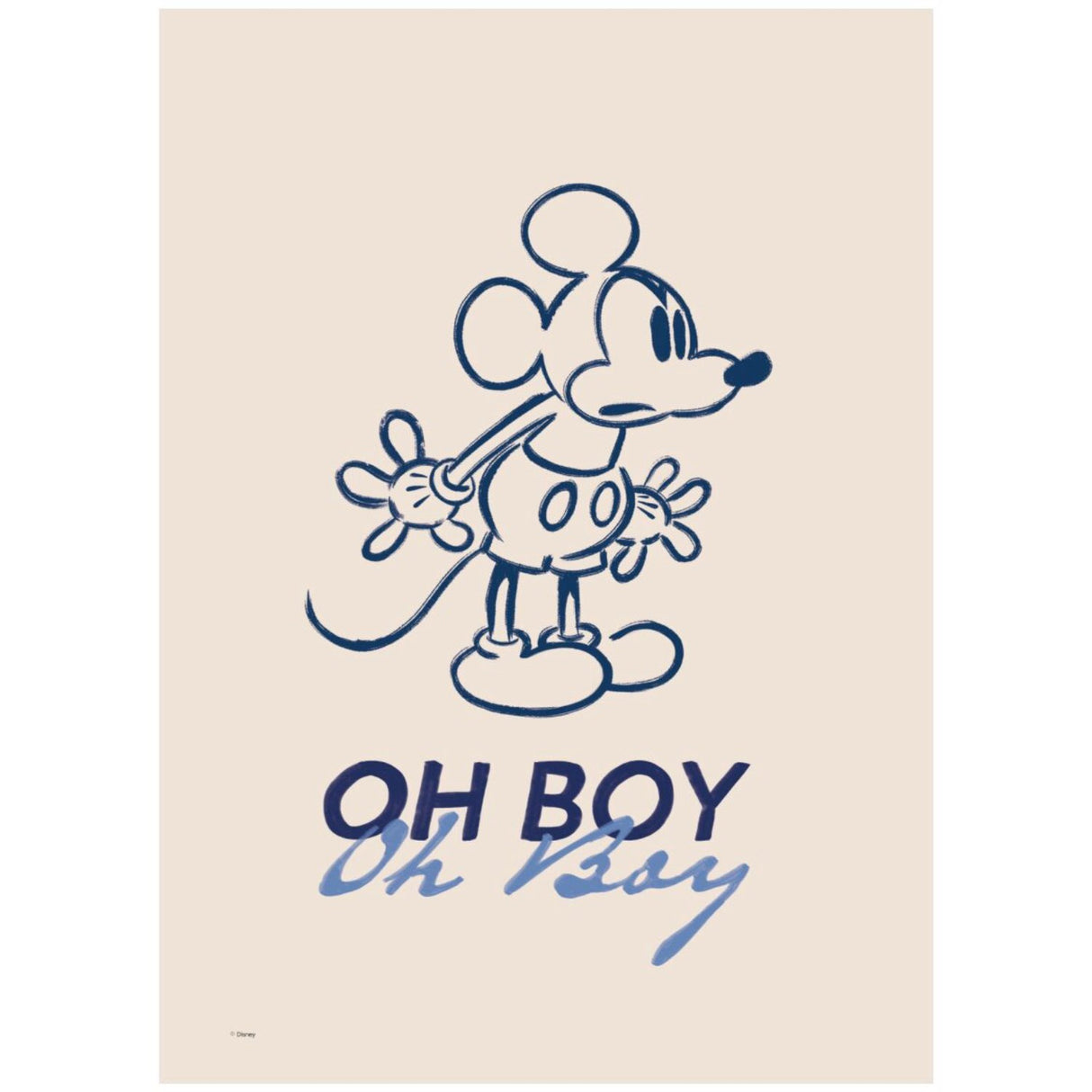 Poster & Frame Disney - Oh Boy, Oh Boy