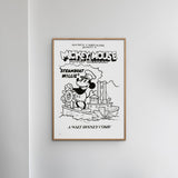 Poster & Frame Disney - Steamboat Willie