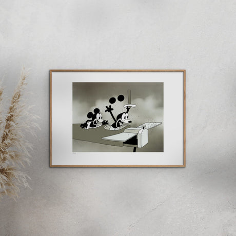 Poster & Frame Disney - Vintage Crazy Plane No. 01