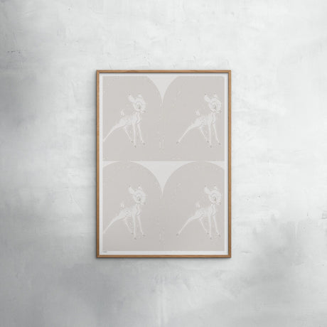 Poster & Frame Disney - White Bambi