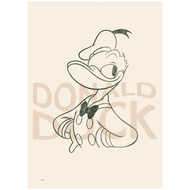 Poster & Frame Disney - Donald Duck Green