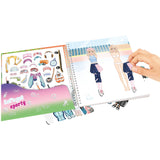 TOPModel Dress Me Up Sport Stickerbog