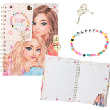 TOPModel Dagbog M/lås Og Armbånd